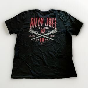 Billy Joel- Tour 3-9-19 Chase Field Phoenix AZ Concert Black T-shirt Men's XXL